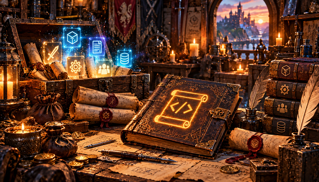 DESCRIBE IMAGE: Script Shop logo